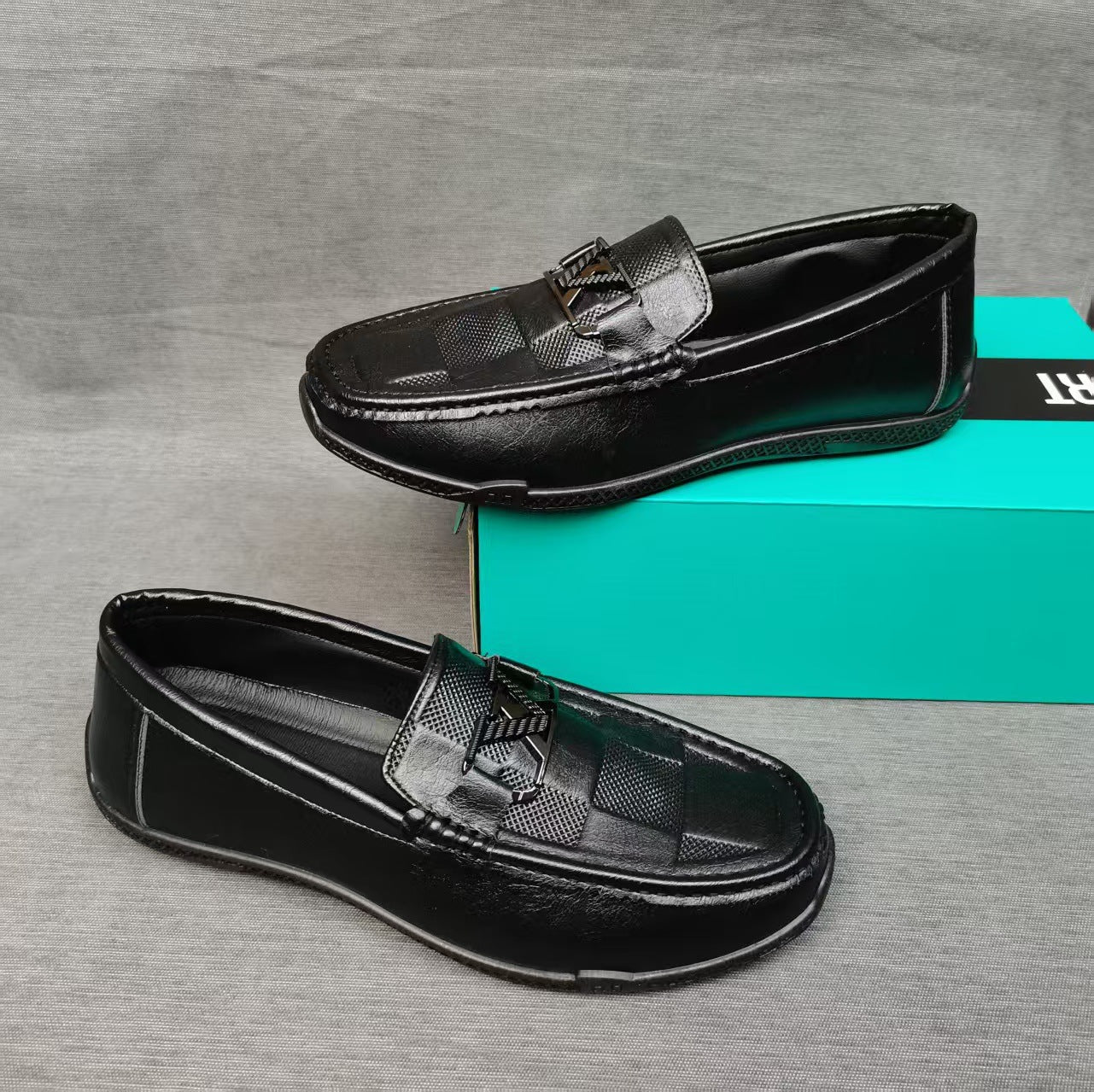 Herren Elegante Mokassins aus hochwertigem Leder mit rutschfester Sohle