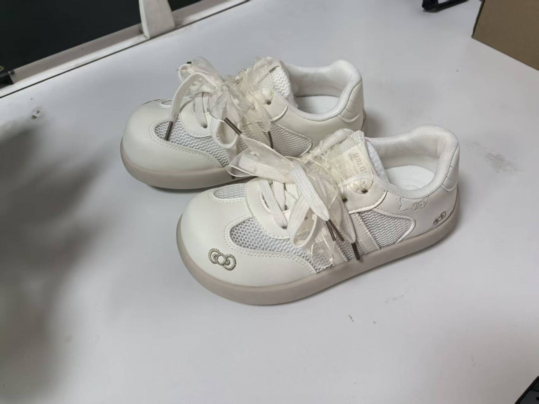 Damen Sneakers mit verspielten Details und atmungsaktiver Mesh-Oberfläche R&B