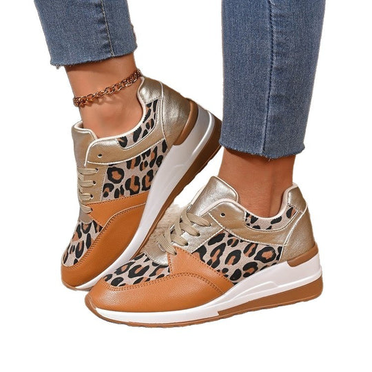 Damen Sneakers im modernen Tierfell-Design R&B