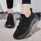 Damen Sportliche Freizeit-Sneaker mit elastischem Schnellschnürsystem R&B