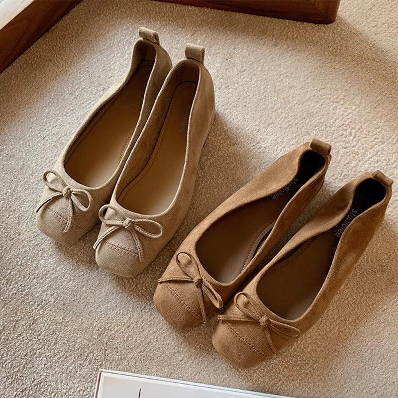 Damen Ballerinas mit dekorativem Schleifen-Detail R&B