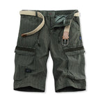 Herren Cargo-Shorts mit praktischem Gummizug und mehreren Taschen