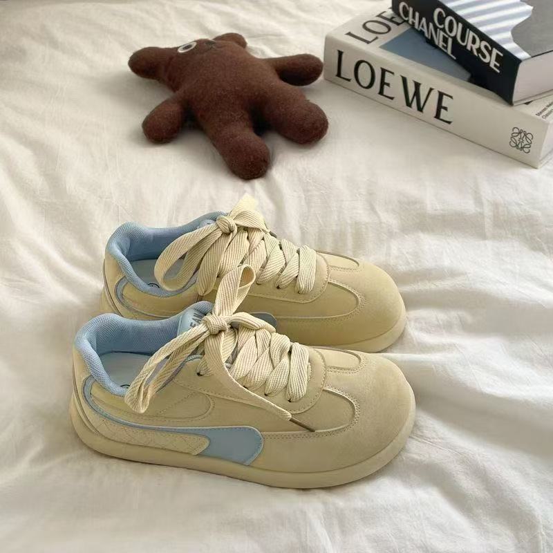 Damen Sportliche Sneakers mit weichem Obermaterial und dämpfender Sohle