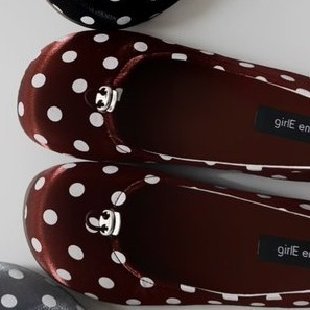 Damen Ballerinas mit elegantem Punktedesign und komfortablem Fußbett R&B