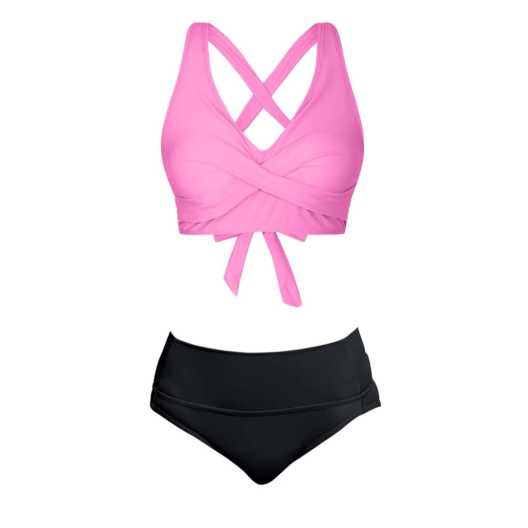 Damen Zweiteiliger Badeanzug mit floralem Design R&B
