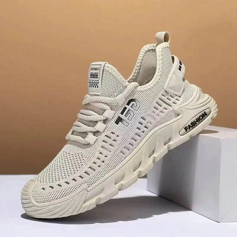 Damen Leichte Mesh-Sneaker mit dämpfender Laufsohle und modernem Design R&B