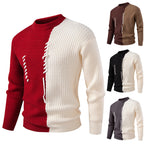 Herren modischer Strickpullover mit innovativen Strukturdetails und einzigartigem Design R&B