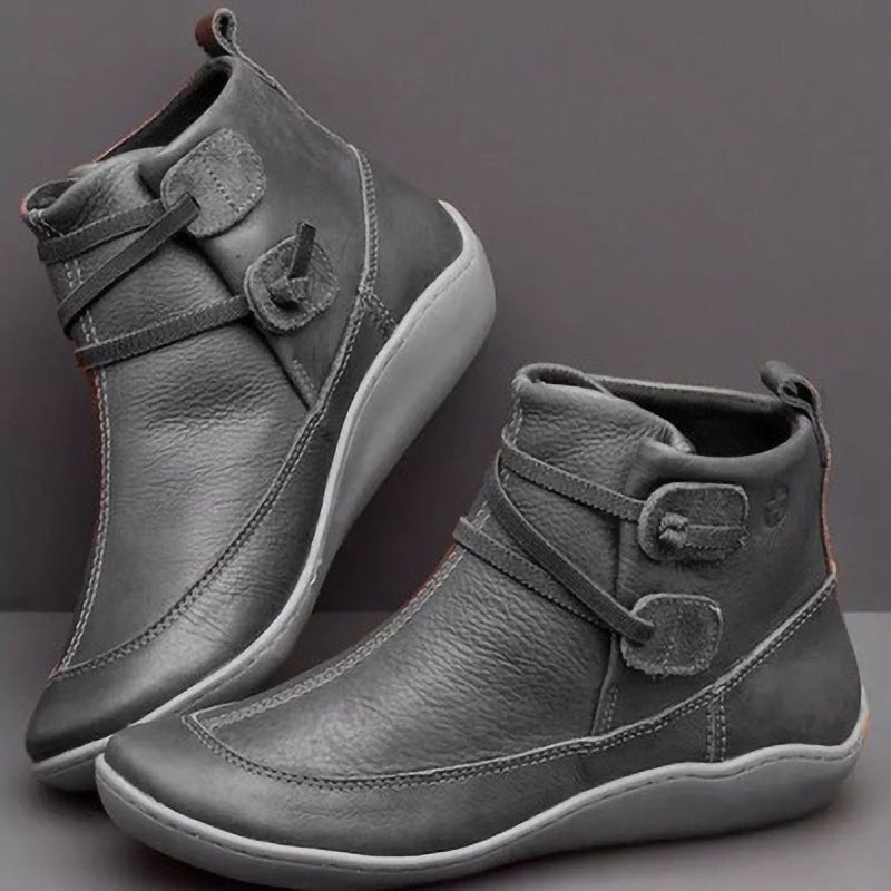 Damen Halbleisten-Stiefel R&B