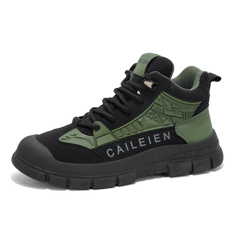 Damen Sportliche High-Top Schuhe mit rutschfester Sohle und robustem Design