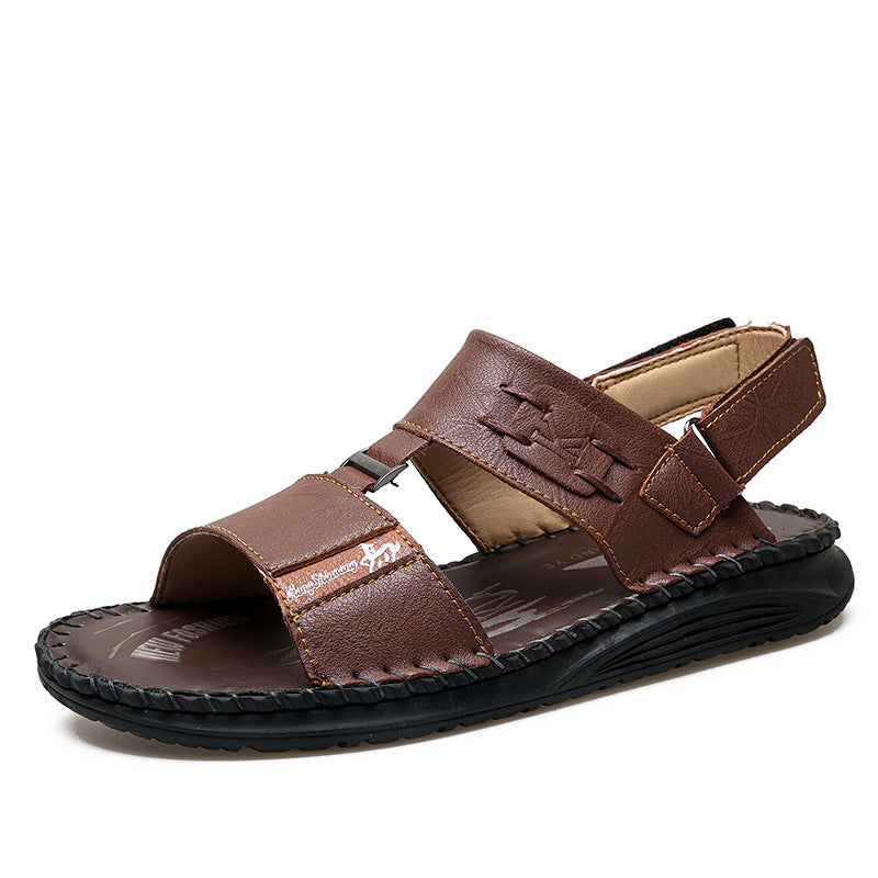 Herren Komfortable und atmungsaktive Sandalen mit verstellbarem Riemensystem R&B