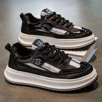 Damen modische Sneakers mit extragroßer Sohle und rutschfester Außensohle R&B