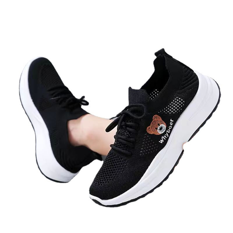 Damen Sportliche Sneaker mit atmungsaktivem Obermaterial und komfortablem Schuhdesign R&B