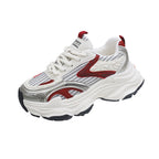 Damen Sportliche Chunky Sneakers mit atmungsaktivem Mesh-Obermaterial R&B