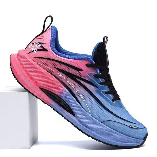 Damen Hochleistungs-Laufschuhe mit atmungsaktiver Oberflächenstruktur und flexibler Dämpfungstechnologie R&B