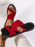 Damen Atmungsaktive Freizeit-Sandalen mit Komfort-Fußbett und verstellbaren Riemen R&B