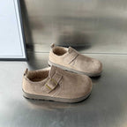 Damen gemütliche Clogs mit weichem Innenfutter und verstellbarem Riemen R&B