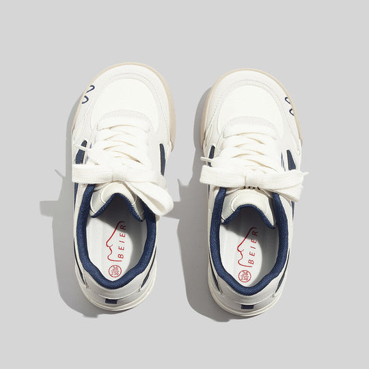 Damen Sportliche Sneakers mit atmungsaktiver Oberflächenstruktur und strapazierfähiger Laufsohle R&B