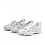 Damen Sportliche Lauf-Sneaker mit atmungsaktivem Netzdesign und stoßdämpfender Sohle R&B