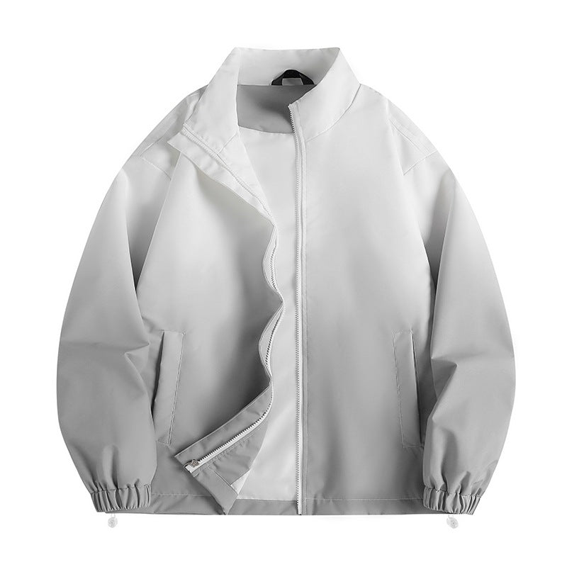Herren stylische Übergangsjacke mit innovativem Farbverlauf R&B
