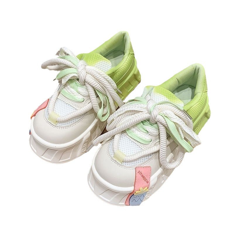 Damen Sneakers im farbenfrohen Design mit atmungsaktiver Sohle R&B