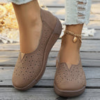Damen Bequeme und luftige Slip-On Schuhe