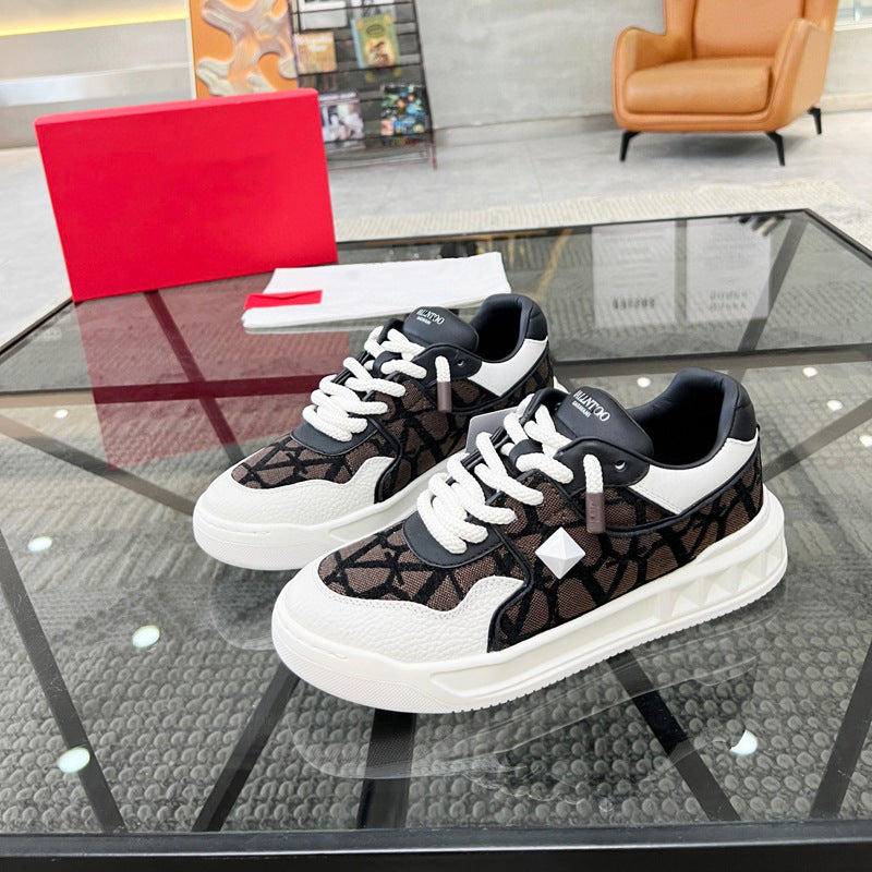 Damen Sportliche Sneakers mit trendigem Camouflage-Design und robustem Obermaterial R&B
