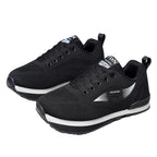 Damen Sportliche Sneakers mit atmungsaktivem Strick-Obermaterial