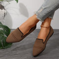 Damen elegante und bequeme Slip-On Ballerinas R&B