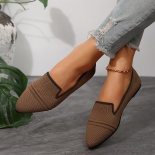Damen elegante und bequeme Slip-On Ballerinas R&B