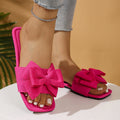 Damen Mules mit großer Schleifen-Applikation R&B