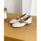 Damen Ballerinas mit elegantem Schnallenverschluss und bequemer Innensohle