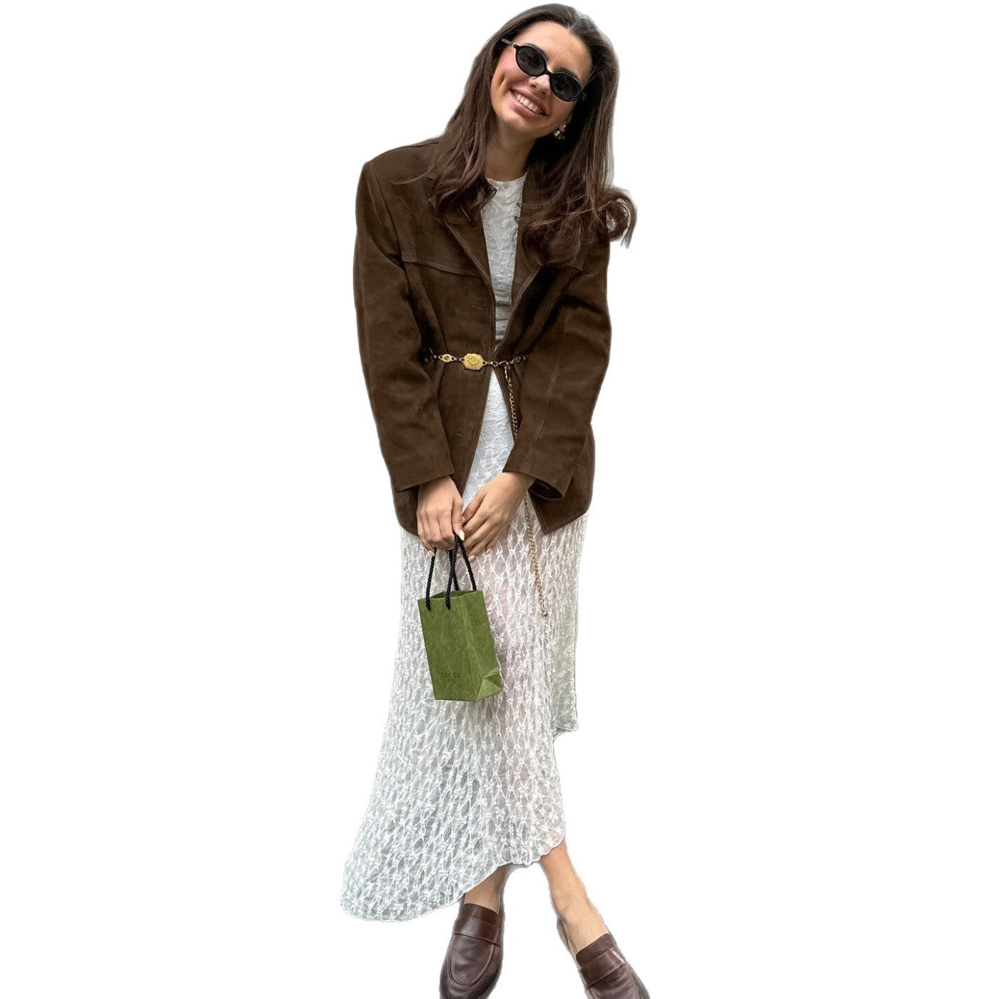 Damen Wildlederjacke klassisch