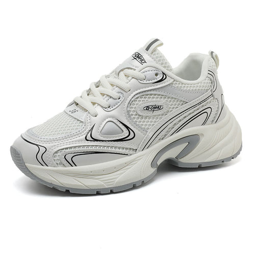 Damen Sportliche Lauf-Sneaker mit atmungsaktiver Mesh-Oberfläche und dämpfendem Fußbett R&B