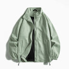 Herren Fleecejacke mit elastischen Bündchen und praktischen Taschen R&B