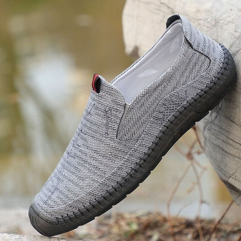 Damen Bequeme Slip-On Freizeitschuhe mit flachem Komfortdesign R&B