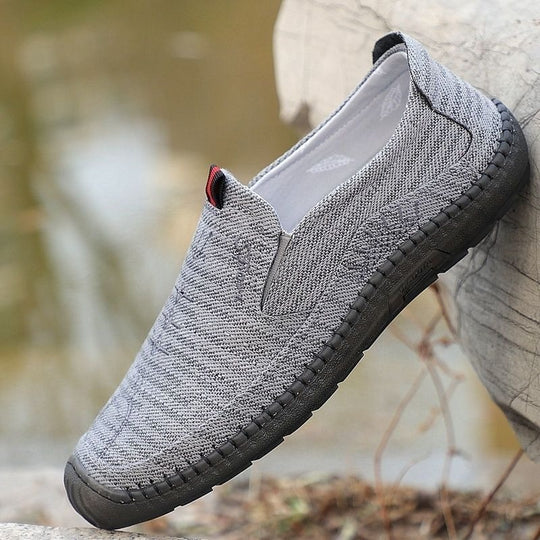 Damen Bequeme Slip-On Freizeitschuhe mit flachem Komfortdesign R&B
