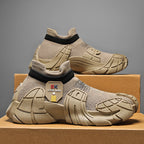 Damen Sportliche Slip-On Sneakers mit rutschfester Sohle und flexiblem Design R&B