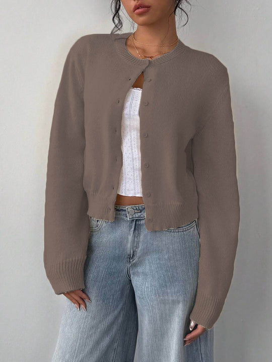 Damen Strickjacke im Oversized-Stil R&B