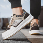 Damen Sportliche Sneakers mit innovativem Oberflächenmaterial und flexibler Sohle R&B