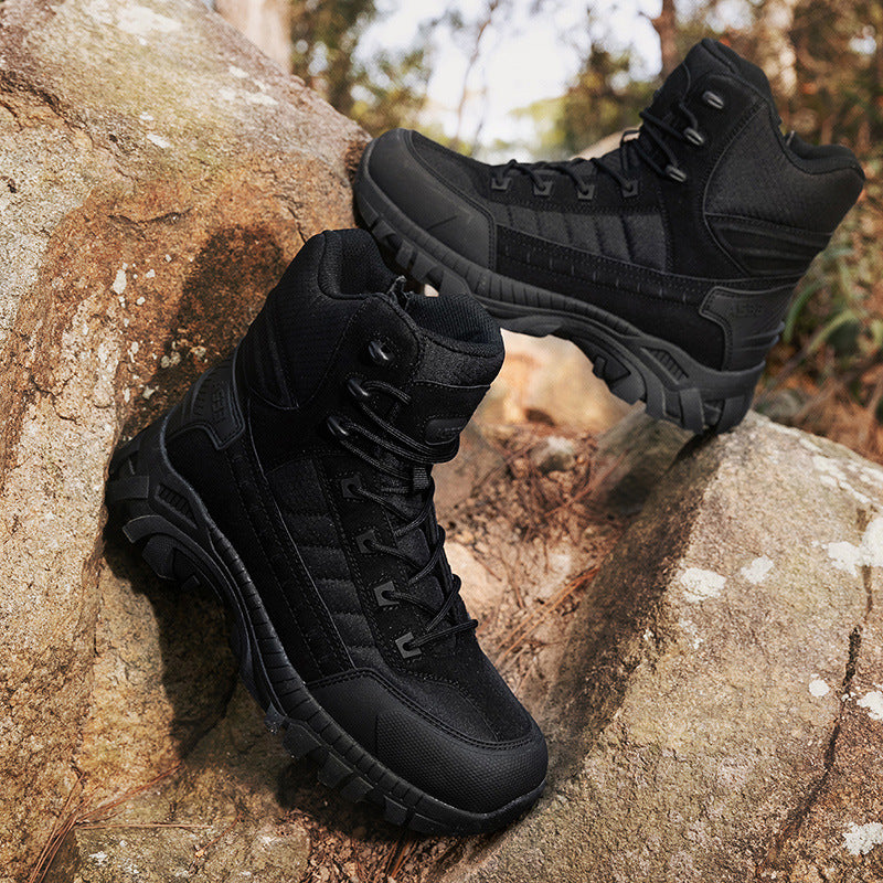 Herren Multif Funktionale Outdoor-Boots mit hohem Knöchelschutz und rutschfester Sohle R&B