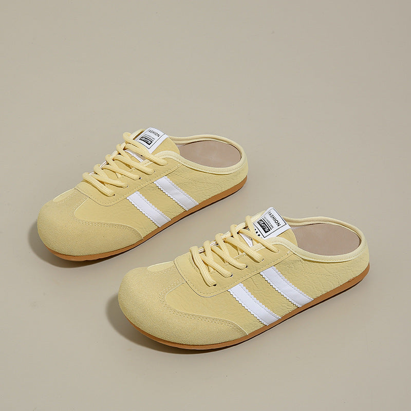Damen Bequeme Freizeitschuhe mit ergonomischem Fußbett und offenem Fersenbereich R&B