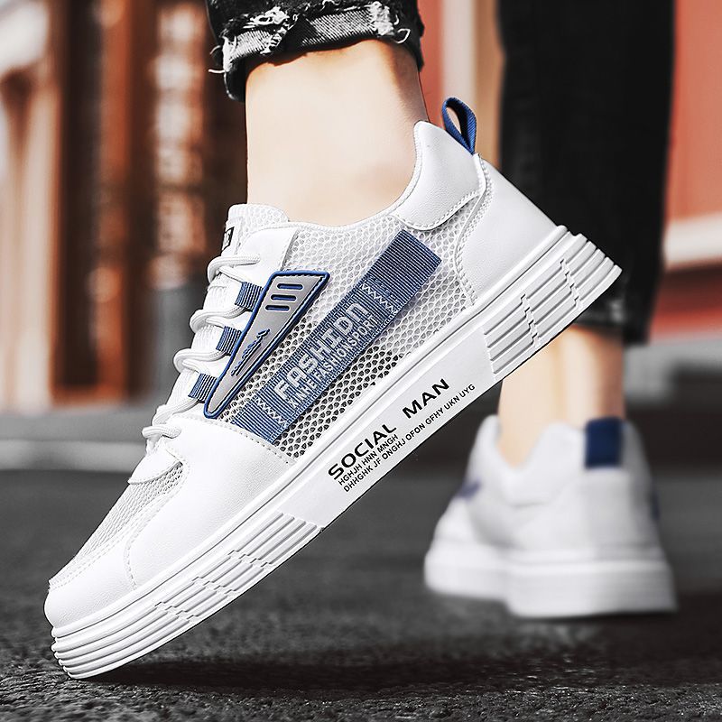 Damen Leichte Sport Sneakers mit atmungsaktiver Mesh-Oberfläche und flexibler Dämpfung R&B