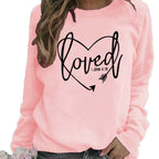Damen Sweatshirt mit inspirierendem Schriftzug und trendigem Design