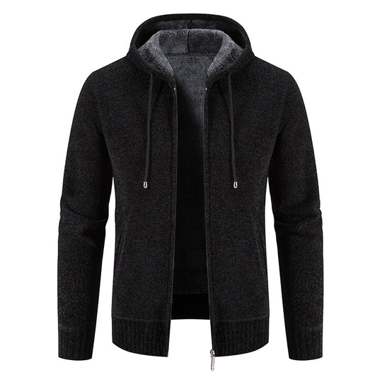 Herren Kapuzenjacke mit weichem Innenfutter und innovativem Design R&B