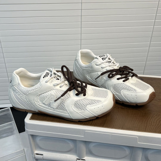 Damen Sportliche Laufschuhe mit atmungsaktiver Mesh-Konstruktion und stabiler Sohle R&B