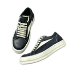Damen modische Sneakers mit hochwertiger Leder-Oberfläche und dämpfender Sohle R&B
