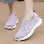 Damen Atmungsaktive Slip-On Sport-Sneaker R&B