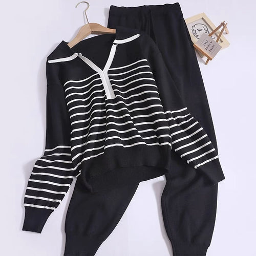 Damen Sportliches zwei-teiliges Set R&B