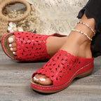 Damen Bequeme und modische Zehentrenner-Sandalen R&B
