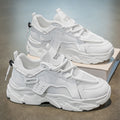Damen Sportliche Chunky Sneakers mit atmungsaktivem Obermaterial und robuster Sohle